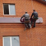 Монтаж светового короба.